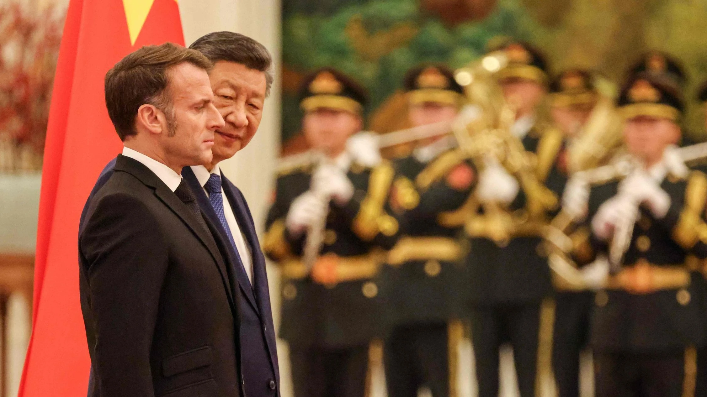 Macron zu besuch in China: Große Geste, wenig Gehalt