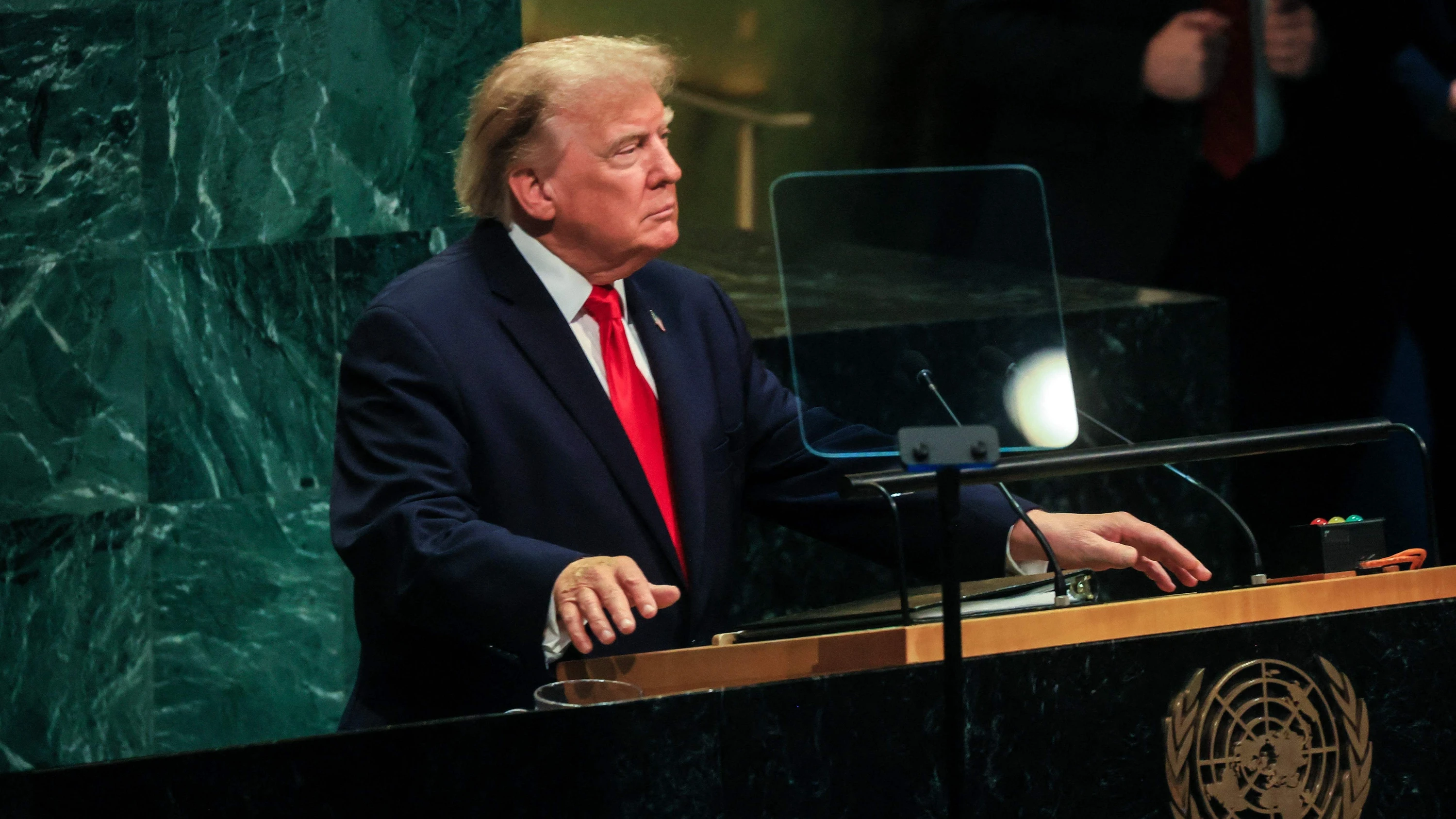 Trumps UN-Rede: Der Ukrainekrieg ist bald vorbei, das Öl wieder billig und Kuba frei