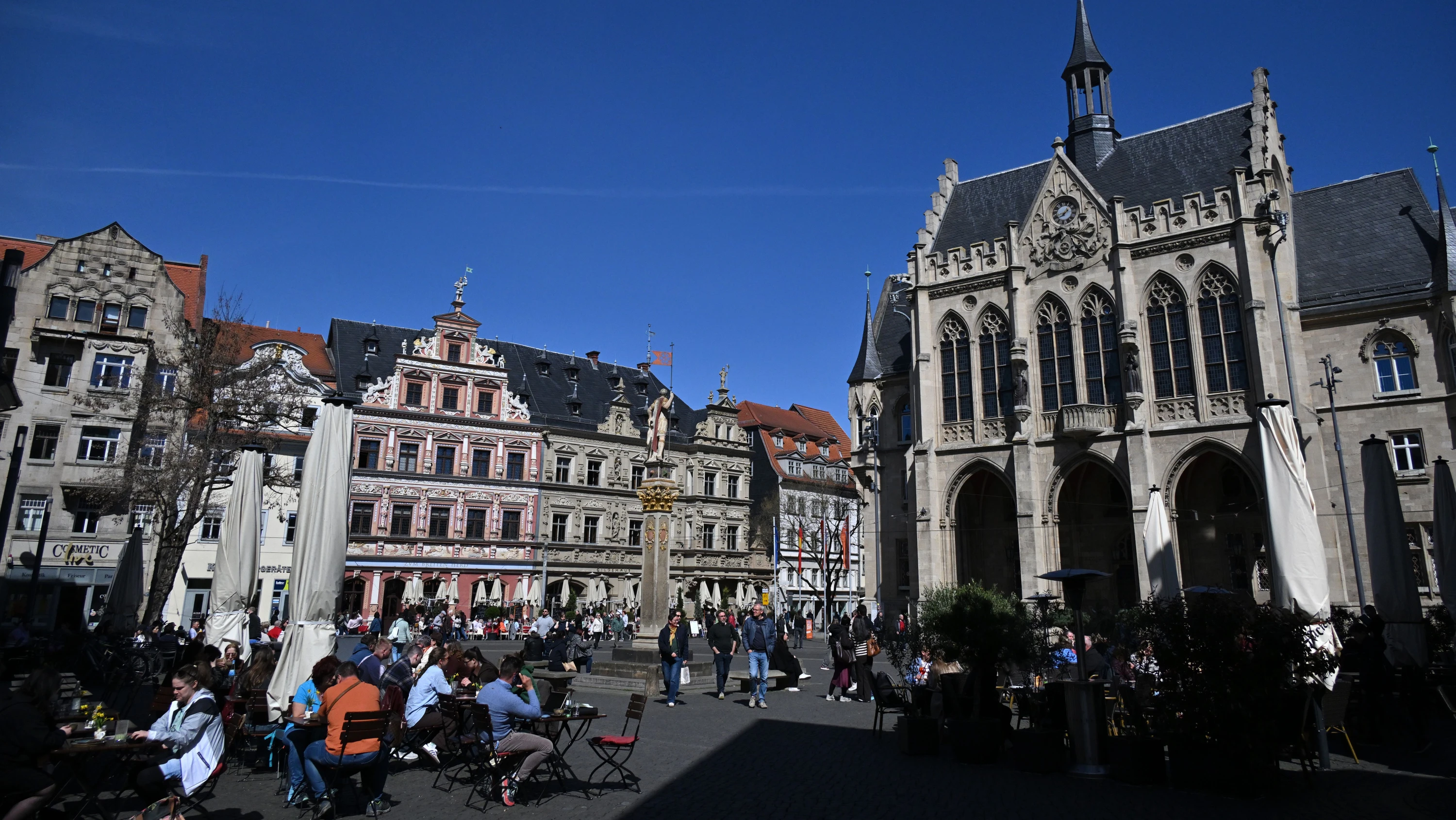 Glücksatlas: In Erfurt sind die Menschen am glücklichsten