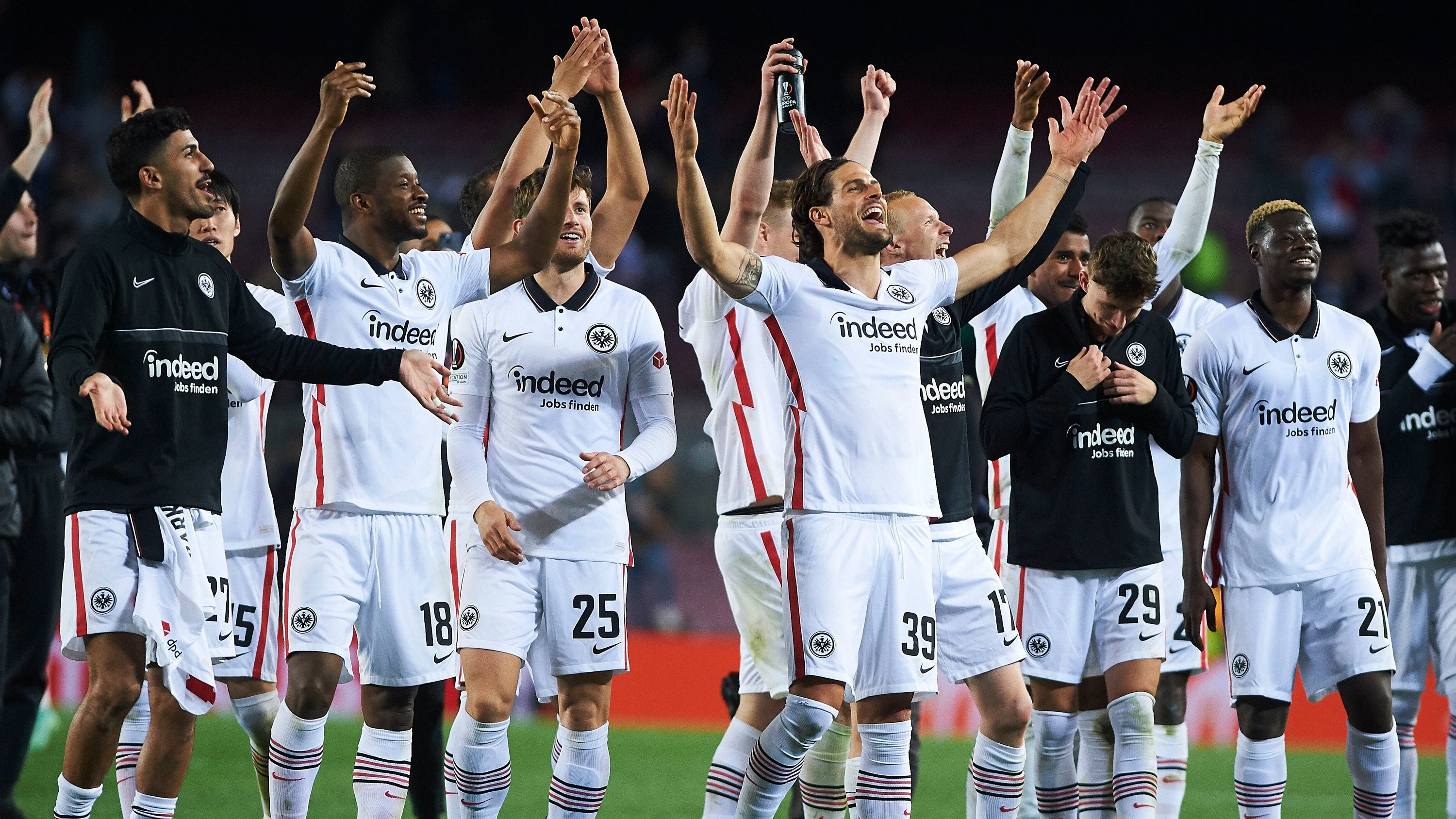 Fußball-Coup im Camp Nou: Als die Eintracht dem Himmel in Barcelona so nah war
