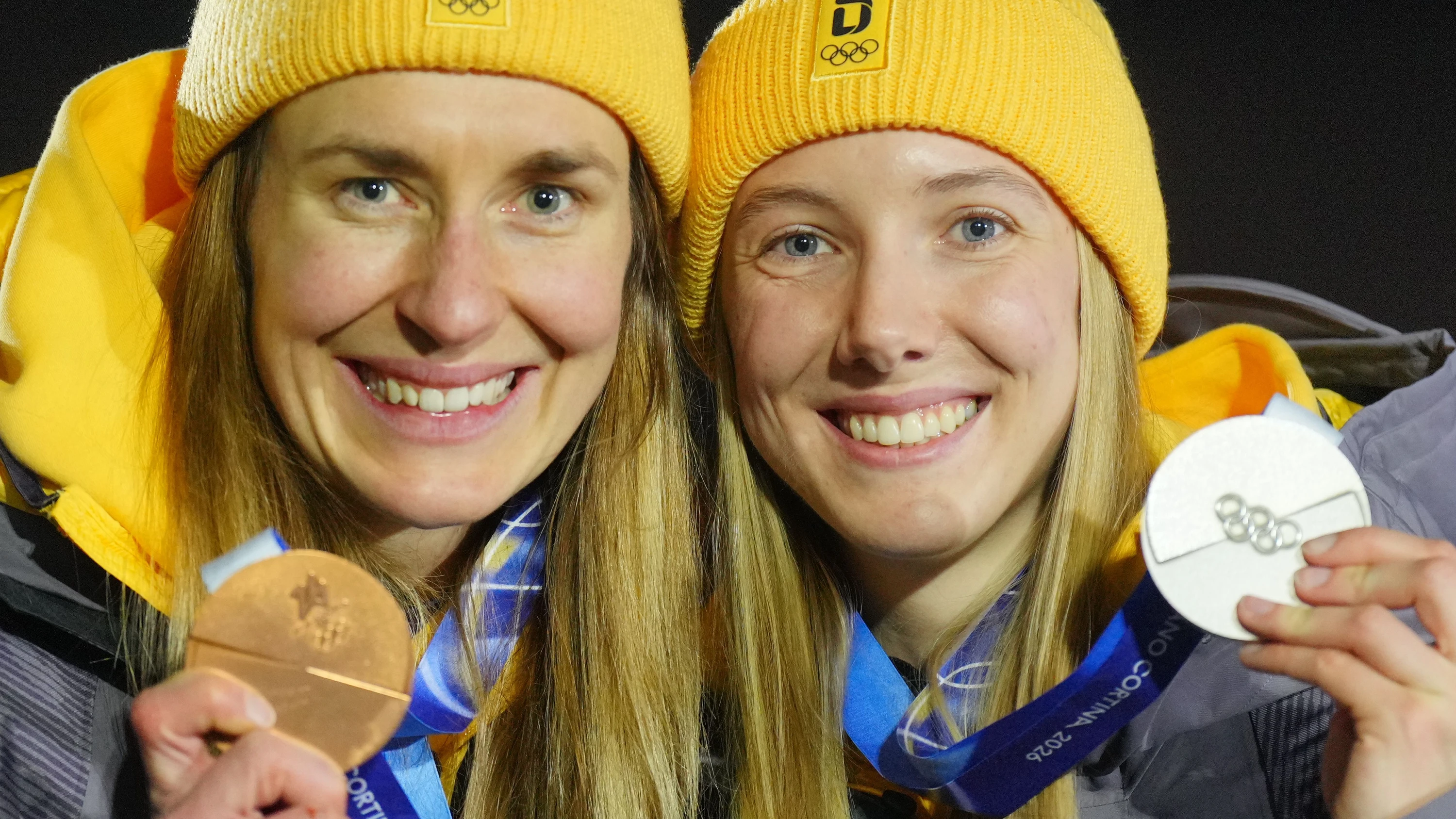 Bild: Olympia 2026 in Italien: „Es ist unfassbar“: Silber und Bronze für Skeleton-Frauen
