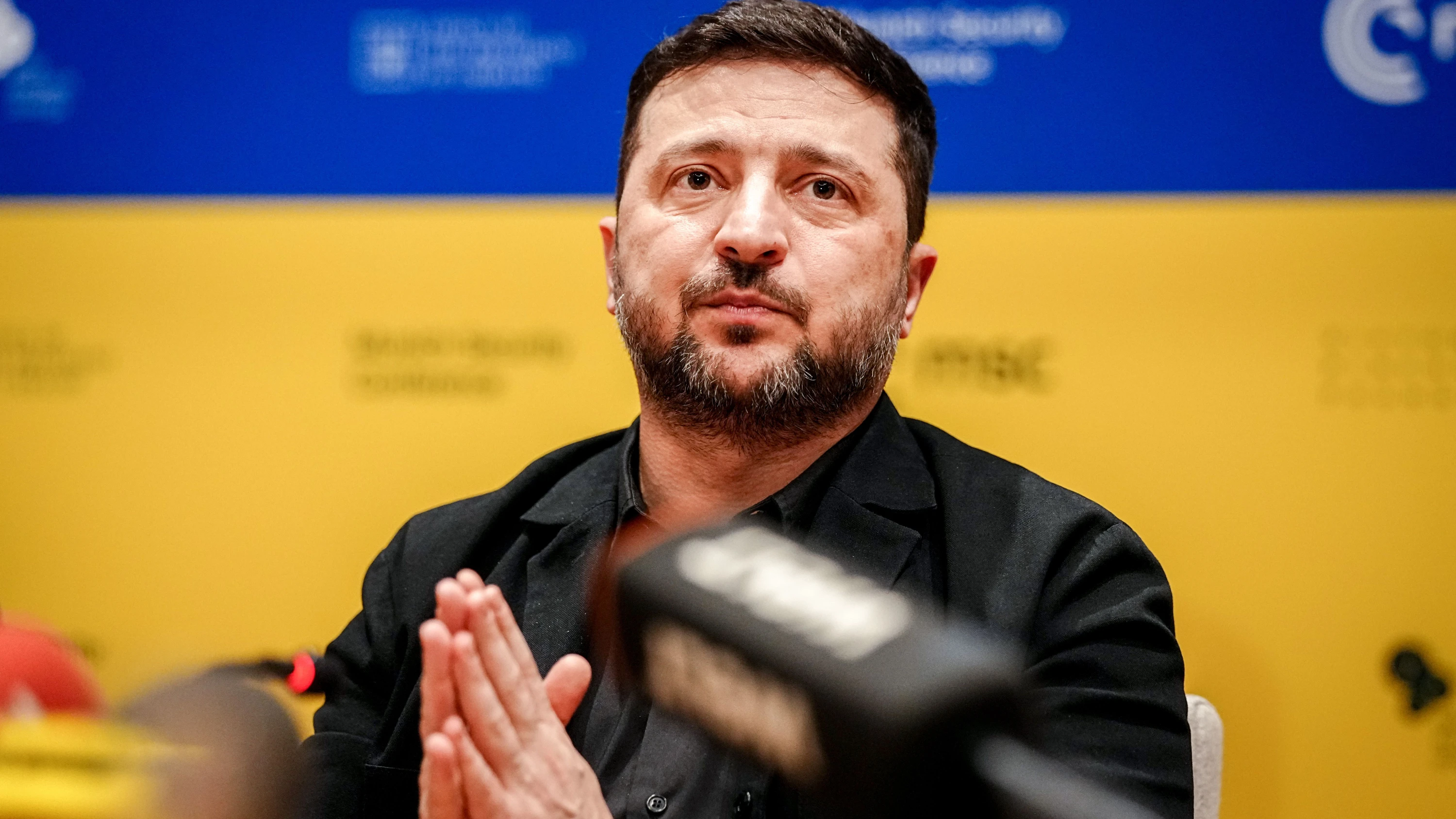 Krieg in der Ukraine: Selenskyj plädiert für europäische Truppen in der Nähe der Front