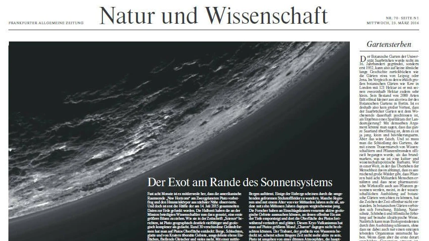 Heute in der Zeitung: Die weiße Pest | FAZ