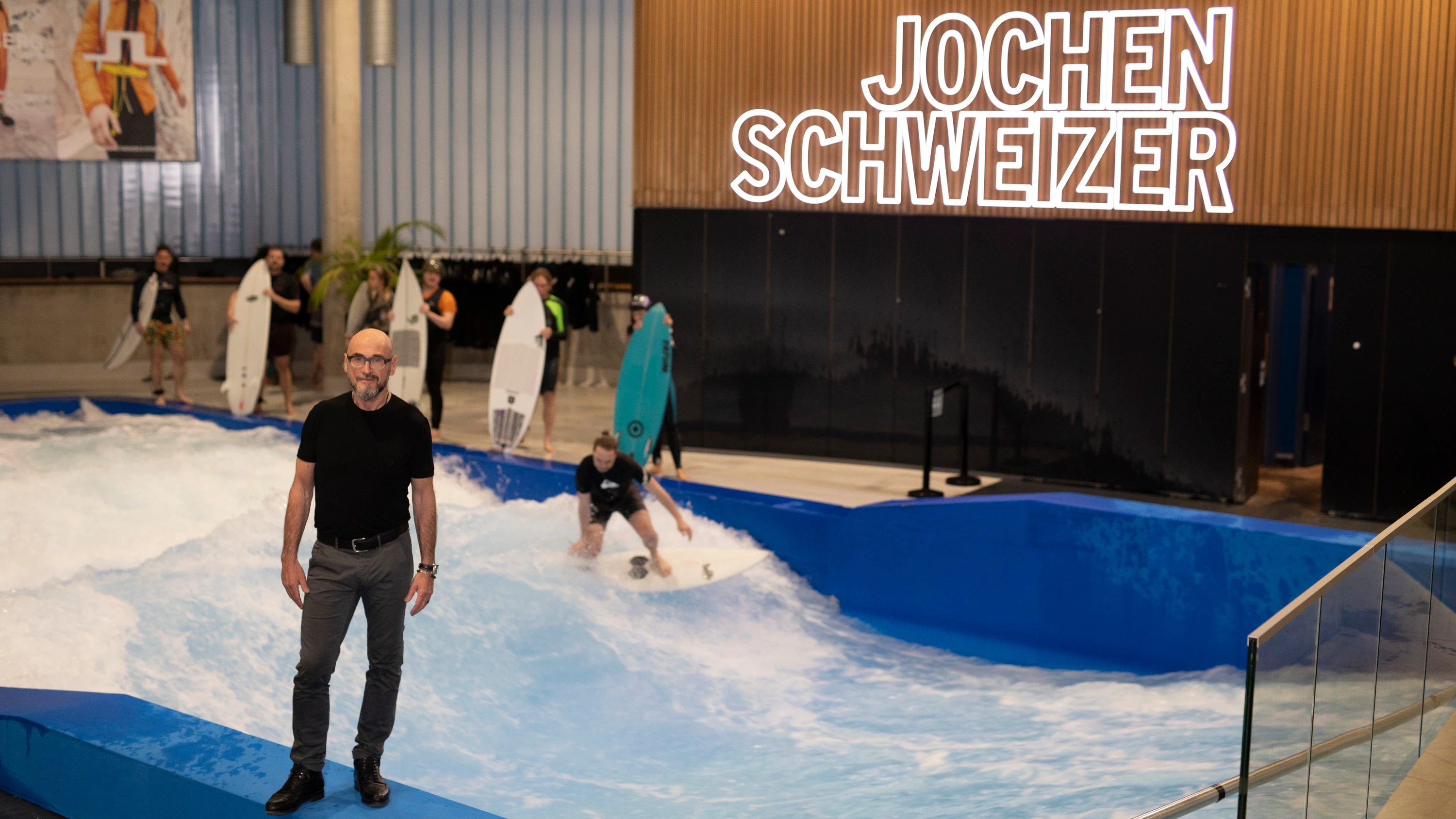 Jochen Schweizer in der Jochen Schweizer Action Arena - Simon Koy