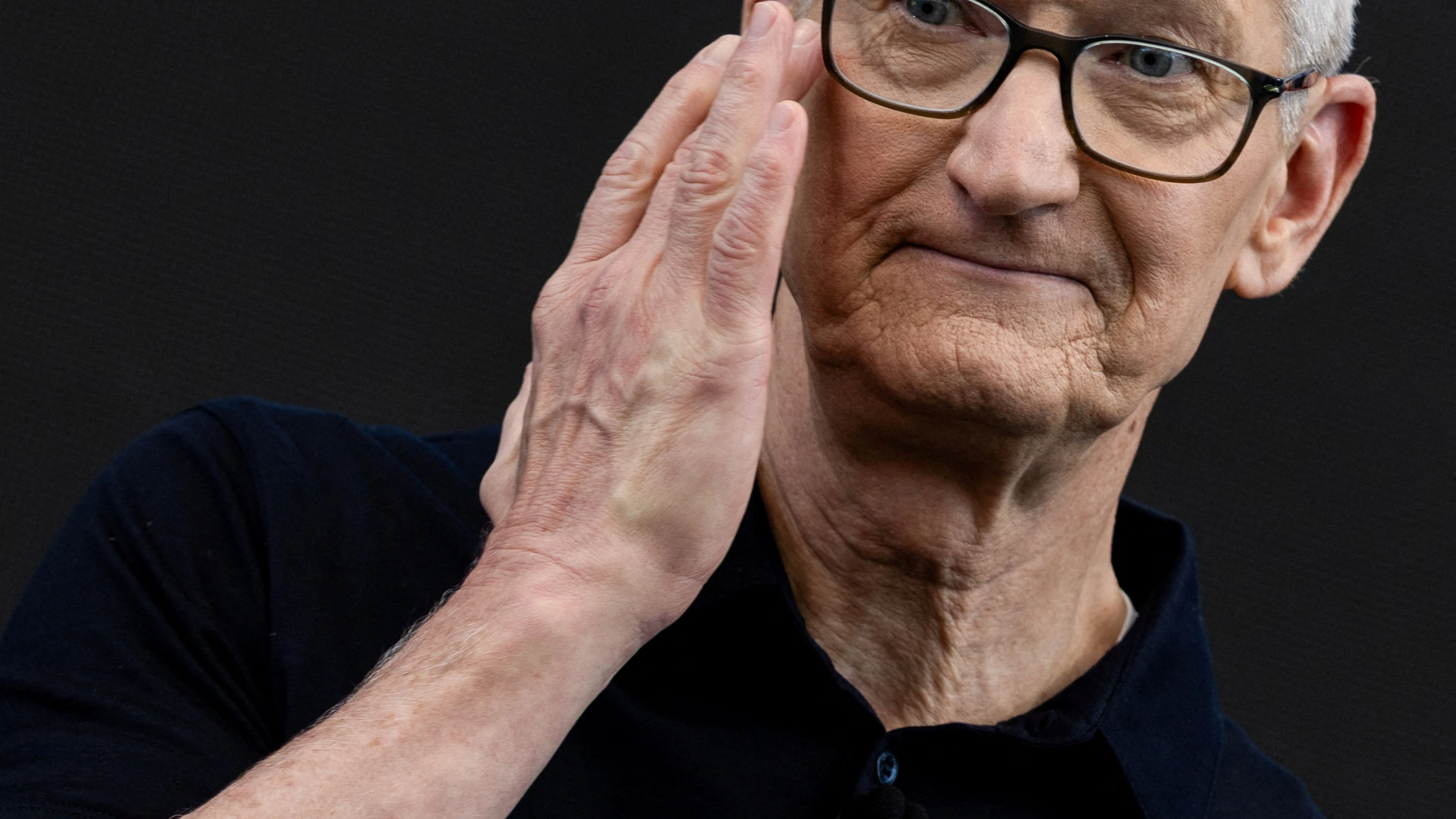 Tim Cook heulte aus einem anderen Grund. Es war seine letzte WWDC. - Reuters