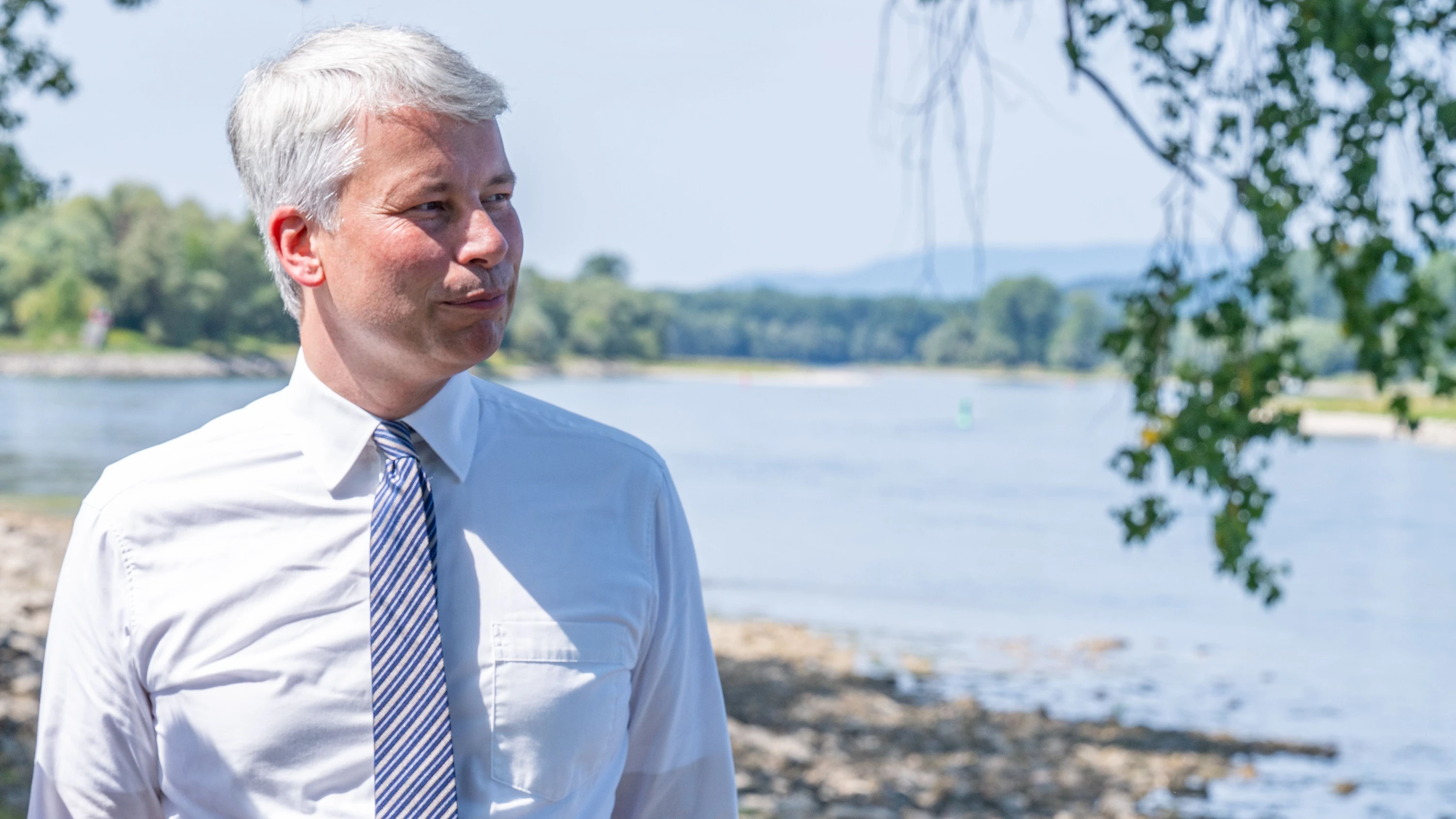 Verkehrsminister Bilger: Ein Minister auf dem Trockenen