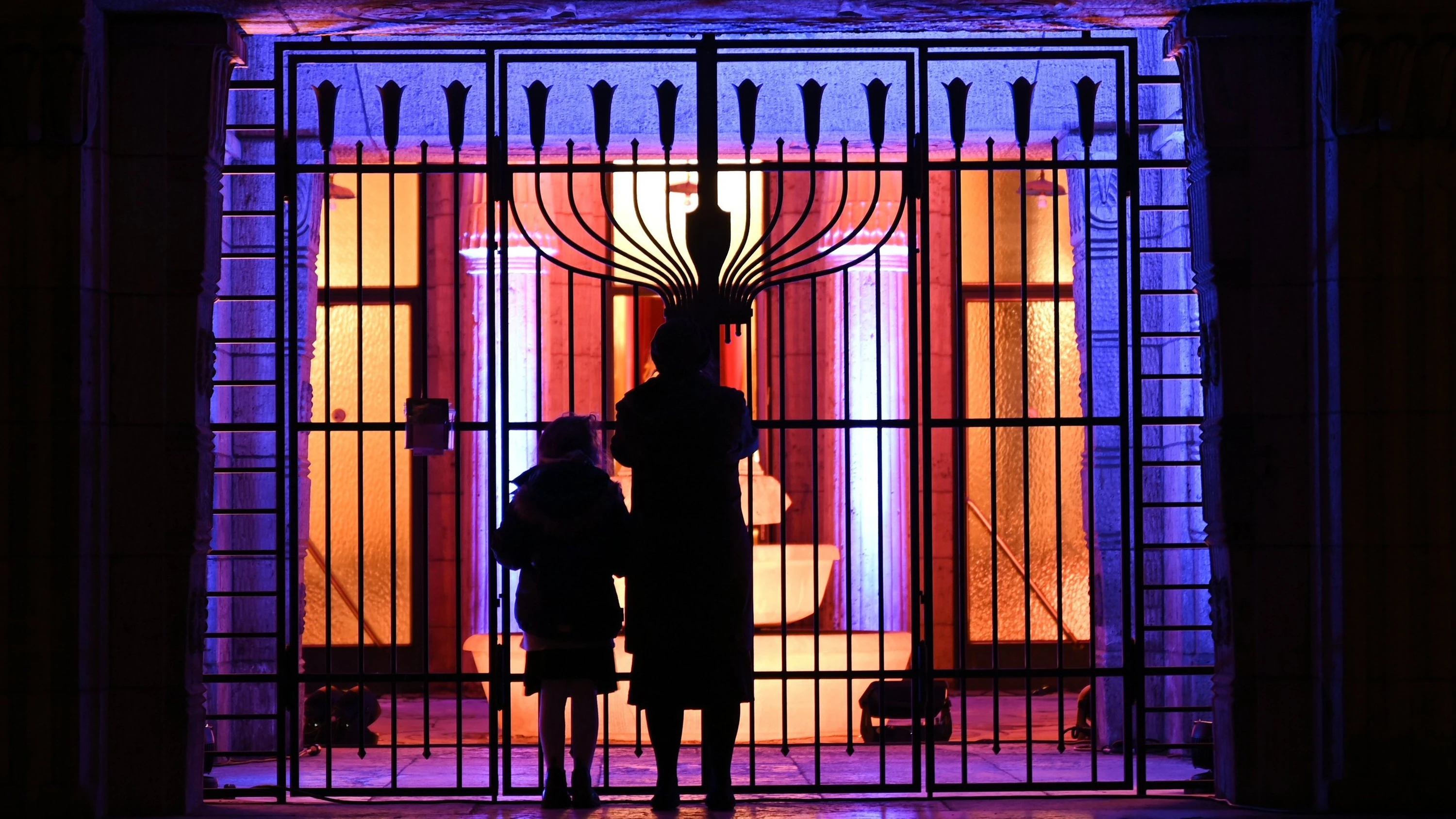 Jüdisches Leben ist bedroht: die Frankfurter Westend-Synagoge - dpa