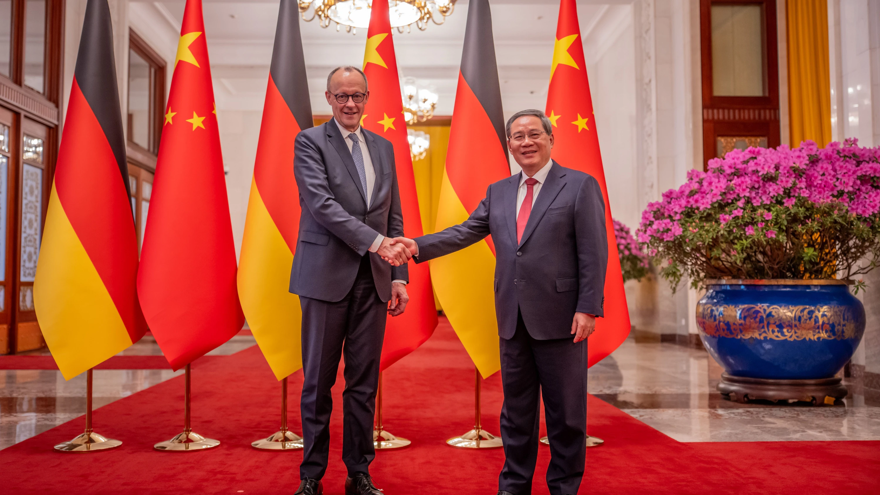 Deutschland-Blog: Merz will Beziehungen zu China ausbauen