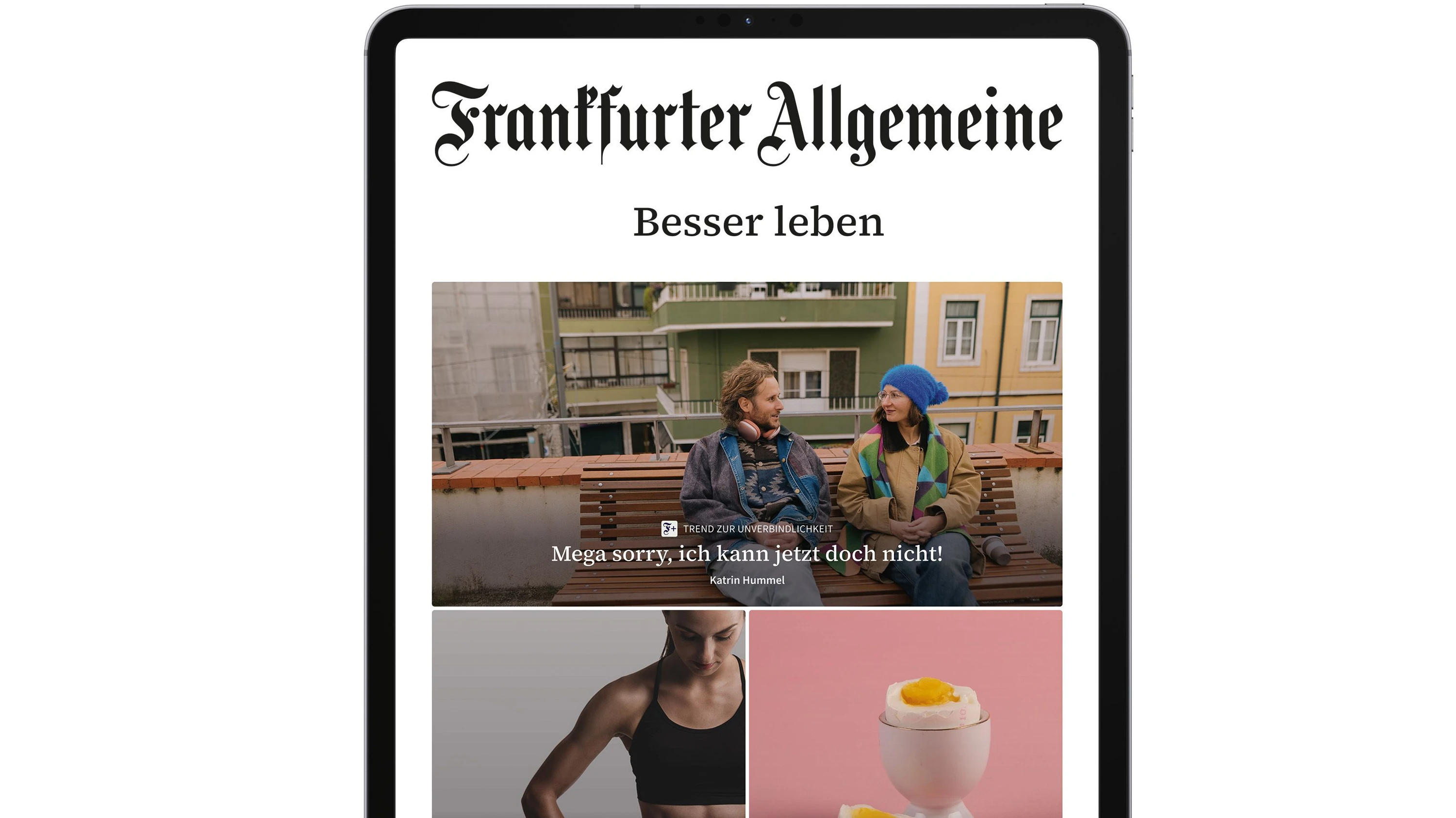 Neuer Themenschwerpunkt: „Besser leben“ startet auf FAZ.NET
