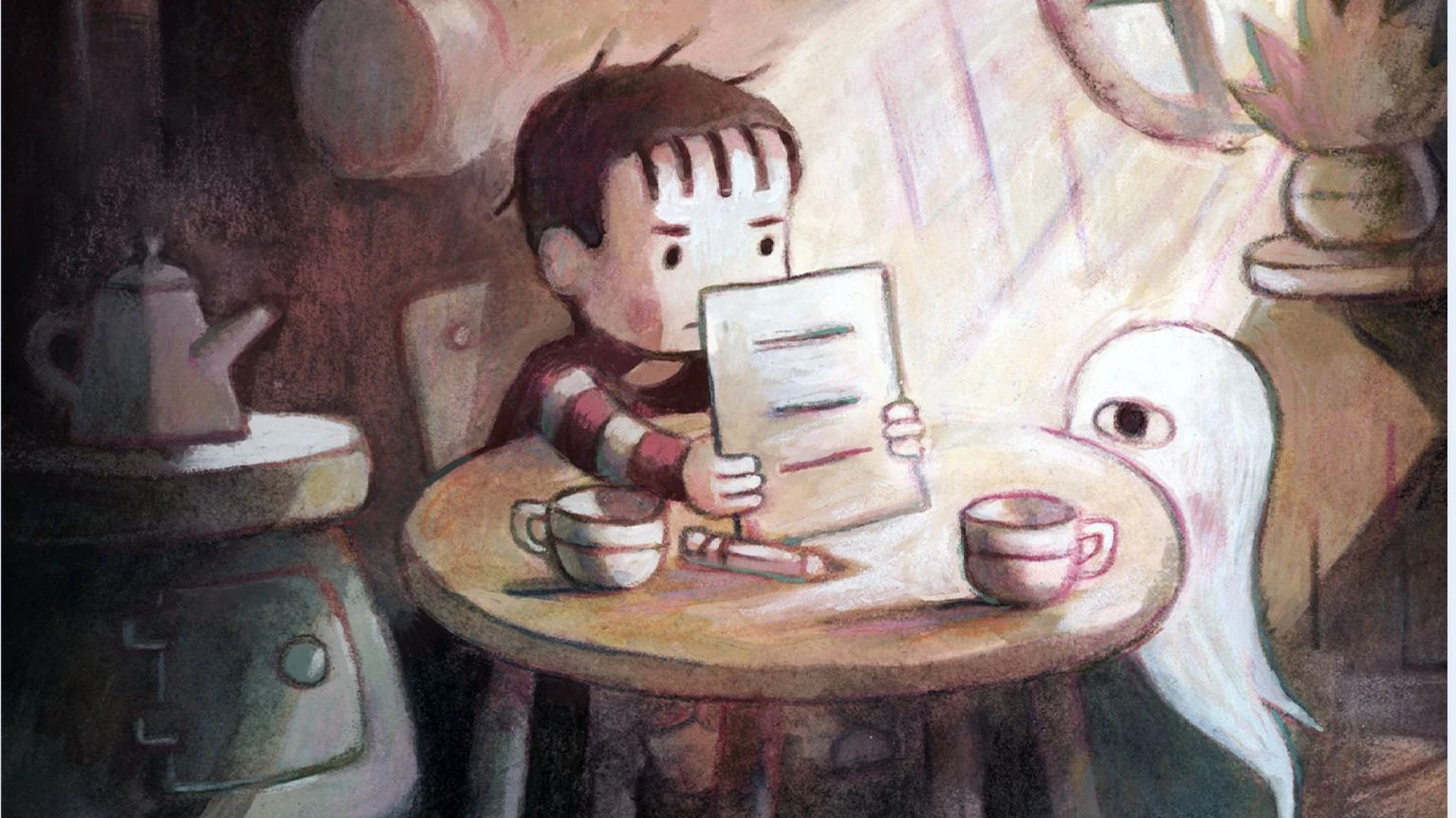 Matthew Forsythes Bilderbuch: Ein Gespenst hält sich an keine Regeln