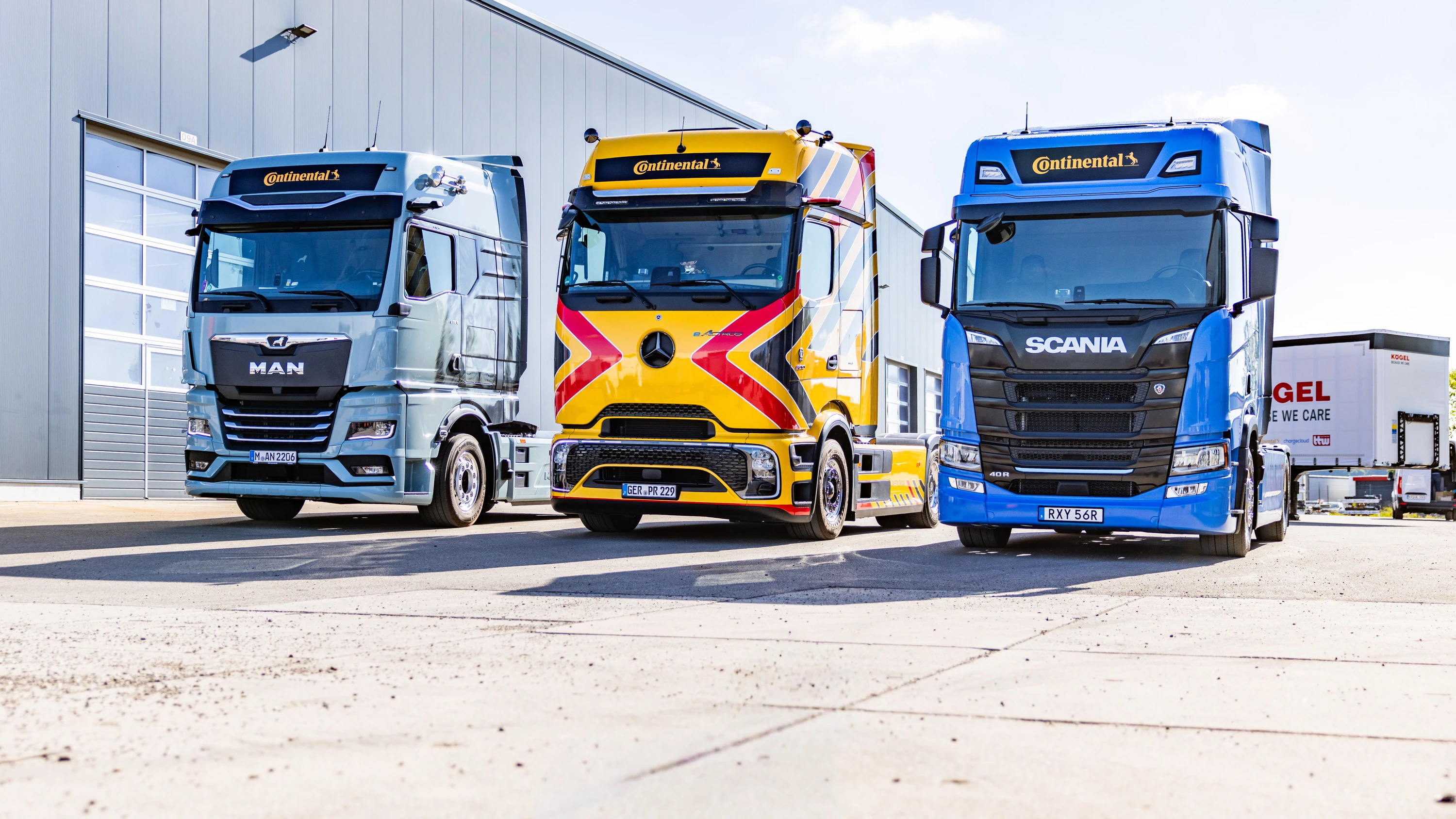 Mit dem E-LKW durchs Land: Schwer unter Strom
