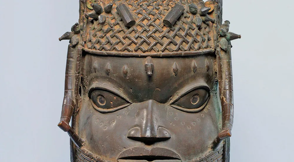 Ehre dem König: Bronzekopf aus dem früheren Benin
