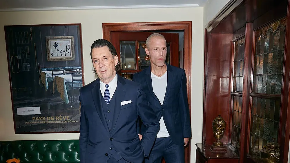 Martin Suter (links) und Benjamin von Stuckrad-Barre