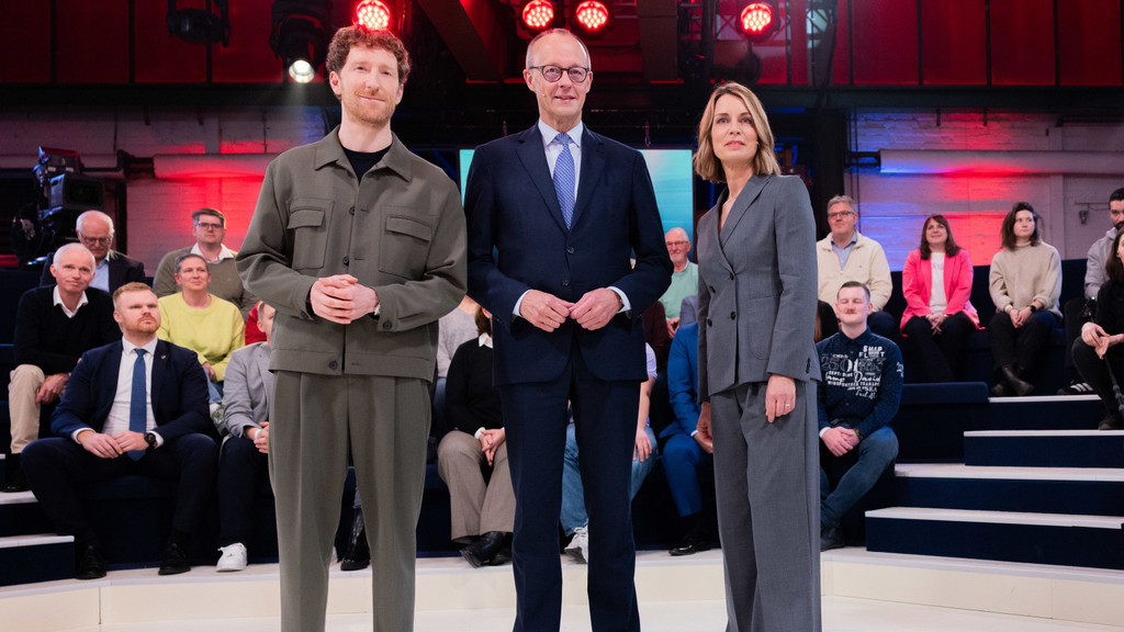 Der Kanzler in der „Arena“