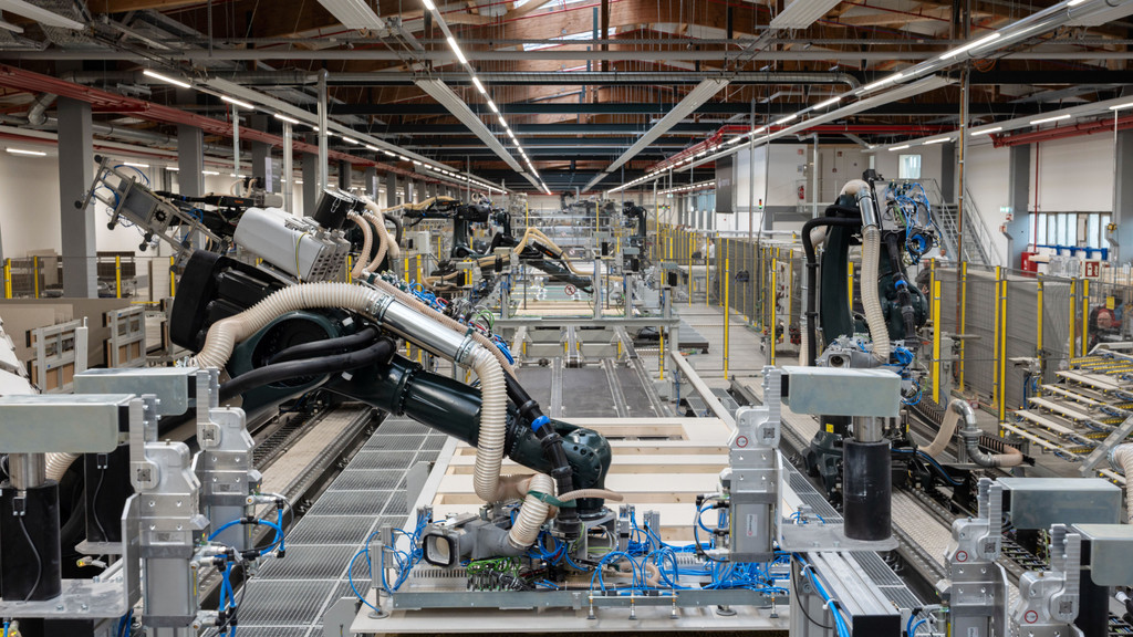 Häuser aus der Fabrik