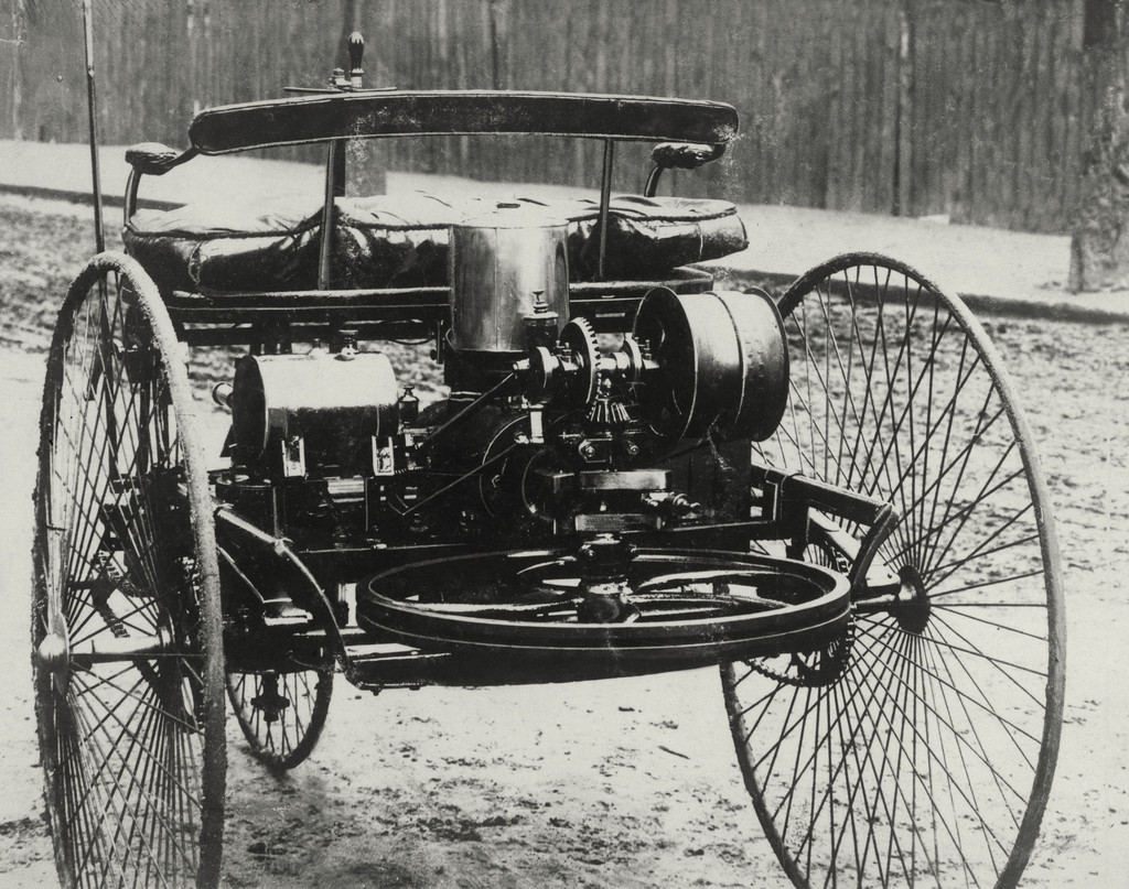 Benz Patent-Motorwagen 1886 - Benz Patent motorcar / 1886 -