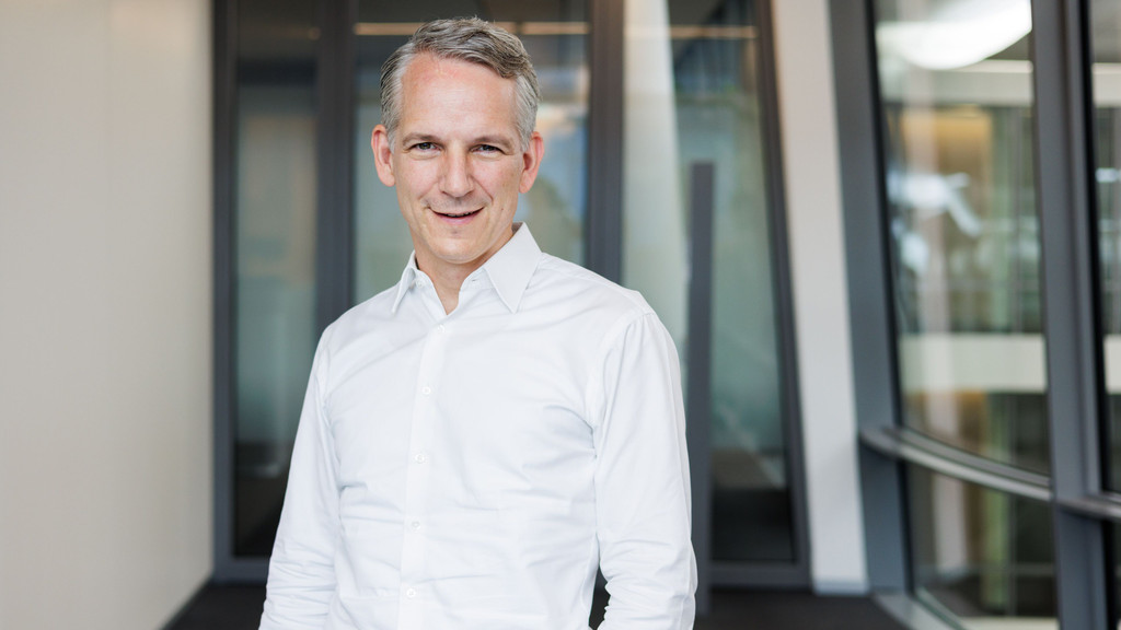 Siemens-vorstand KÖrte im Gespräch