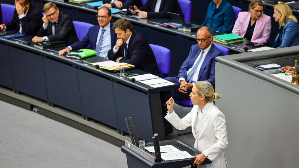 Debatte im Bundestag