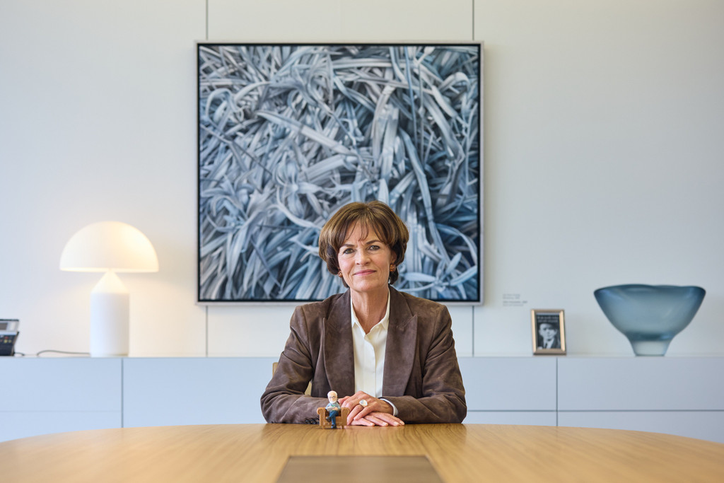 Nicola Leibinger-Kammüller - die Chefin und Anteilseignerin des Maschinenbauunternehmens Trumpf im Gespräch