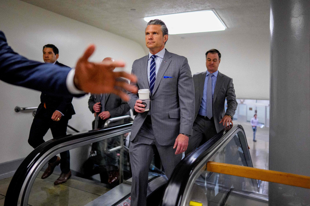 Secretary Of War Hegseth Meets With Lawmakers On Capitol Hill