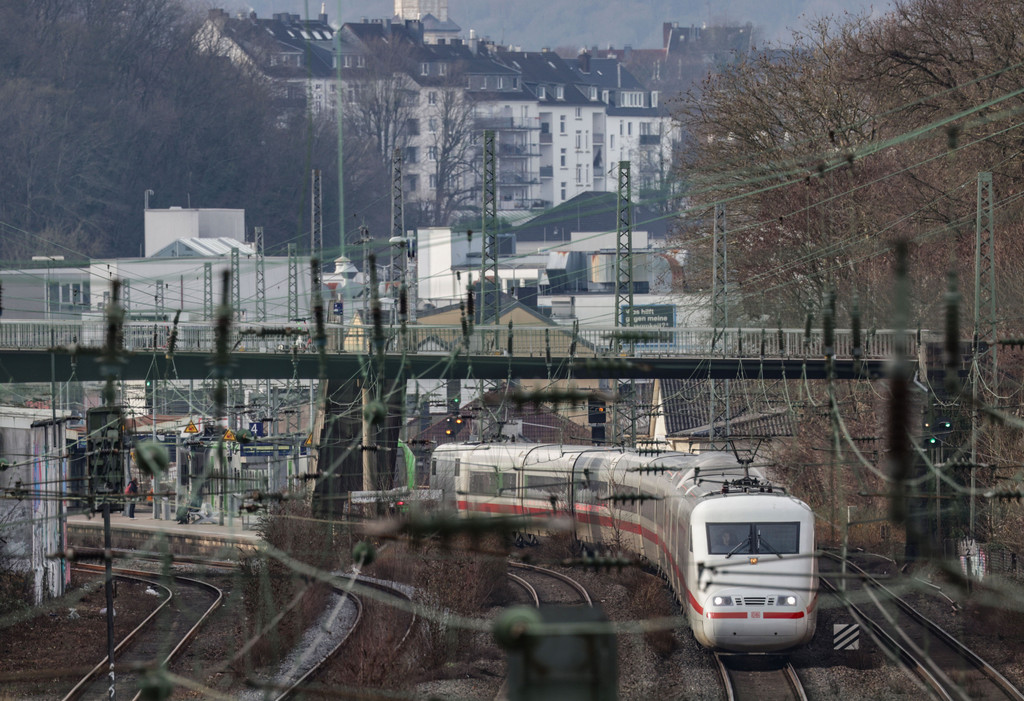Bahnstrecke durch Wuppertal