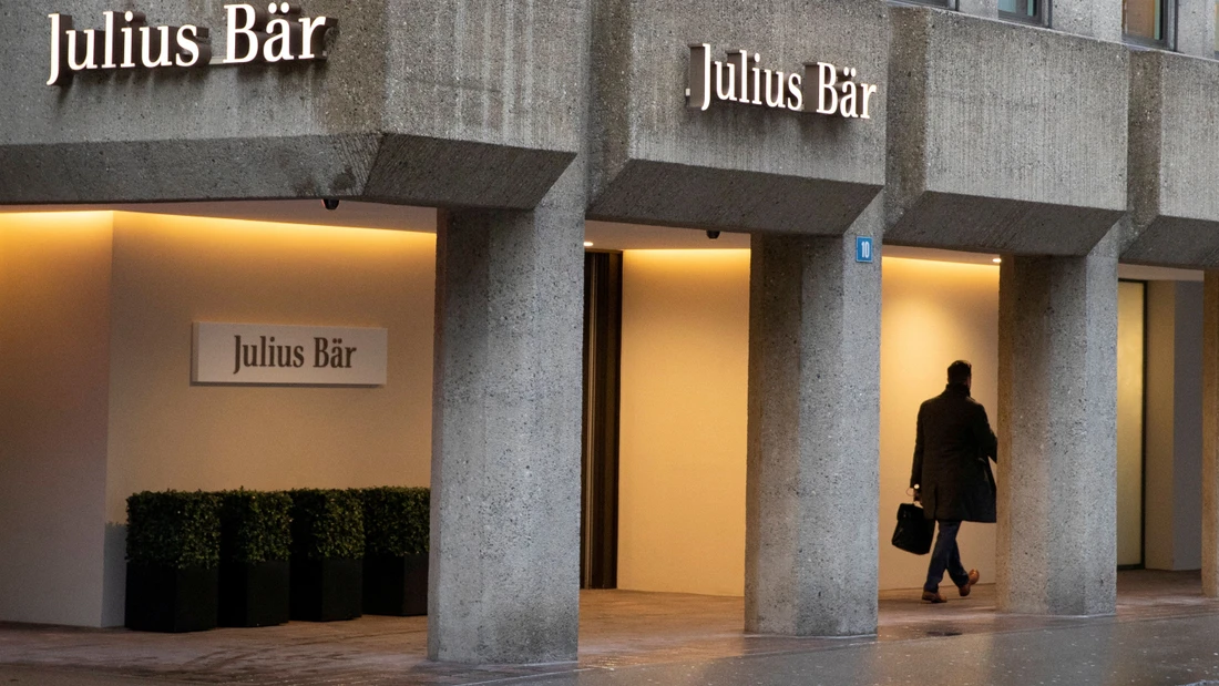 In Zürich: Hauptverwaltung des Vermögensverwalters Julius Bär
