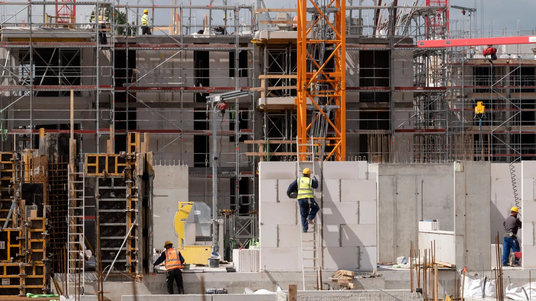 Hier wird noch gebaut: Schönhofviertel in Frankfurt