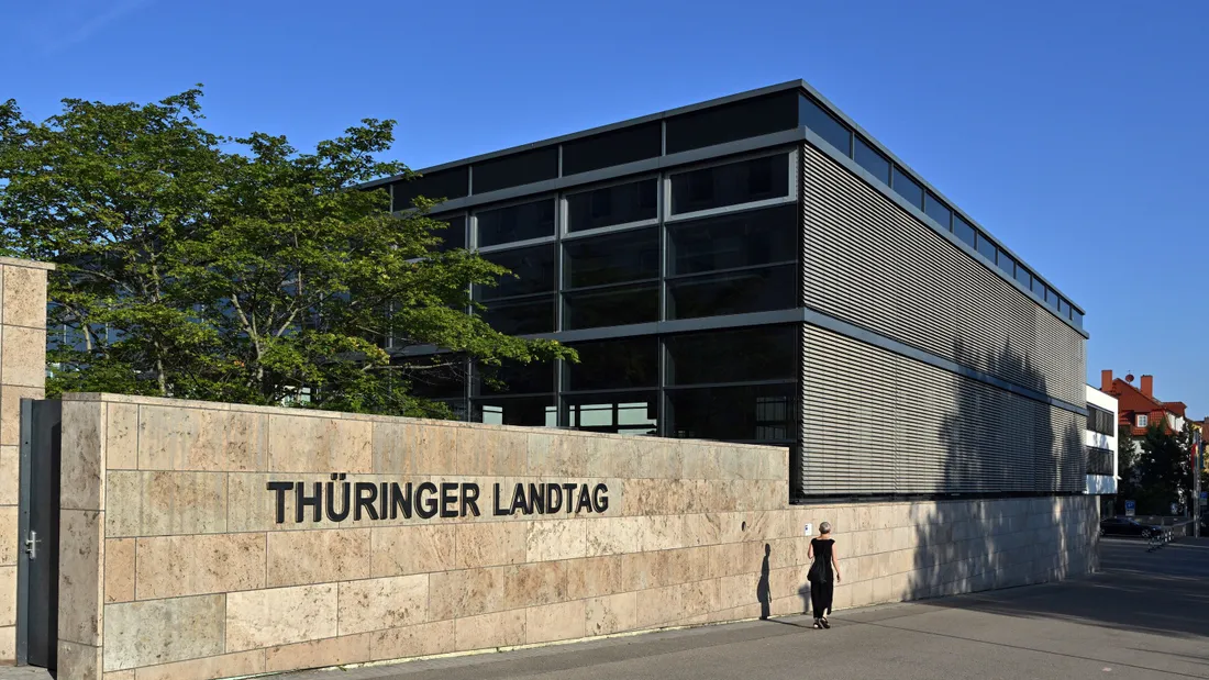 Der Thüringer Landtag am Mittwochmorgen