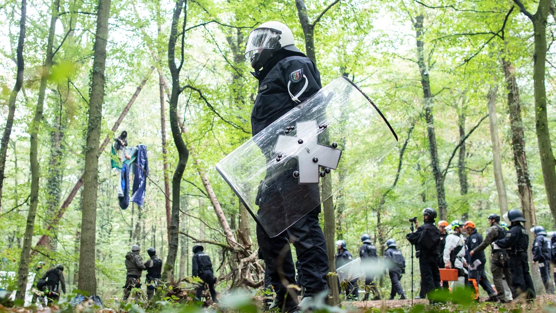 Im Jahr 2018 tobte die Auseinandersetzung um den Hambacher Forst.