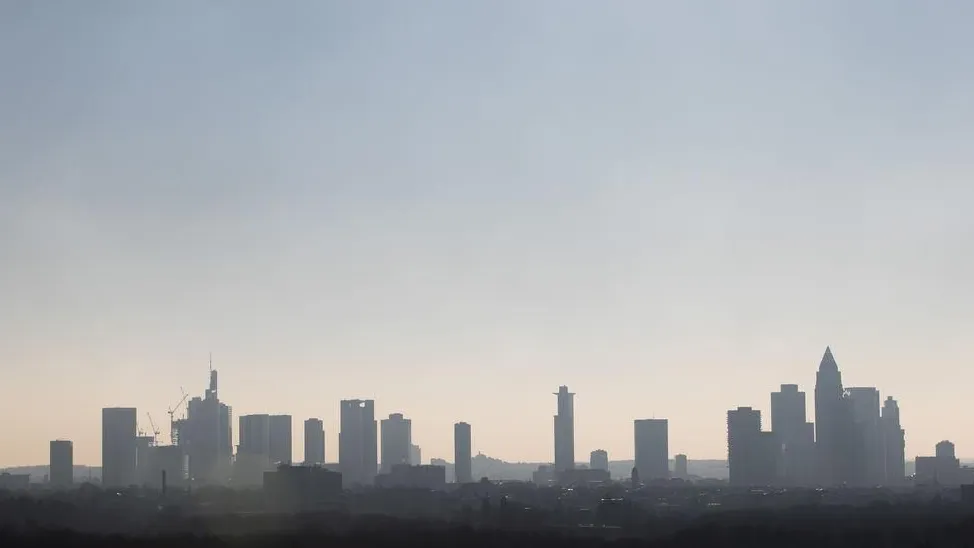 Beeindruckender Anblick: Die Frankfurter Skyline.