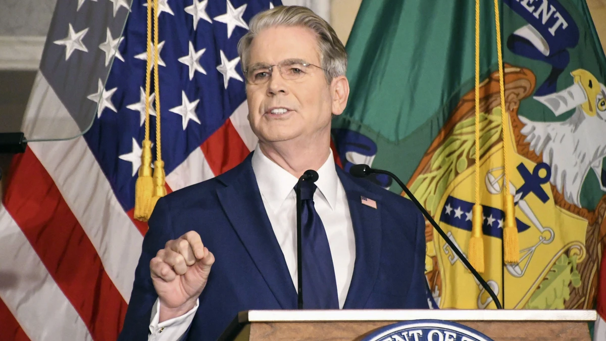 Scott Besset ist der Finanzminister der USA.
