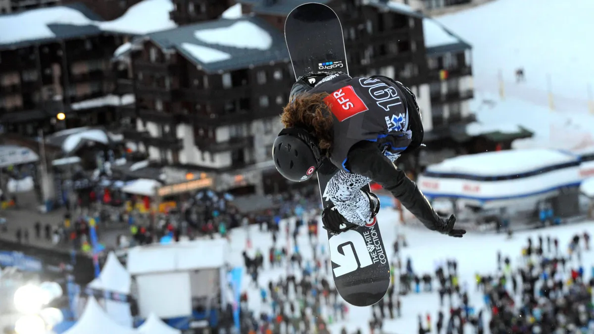 Der Amerikaner Shaun White auf dem Weg zum Sieg bei den „European-X-Games“: „Man braucht einen Gegenspieler“