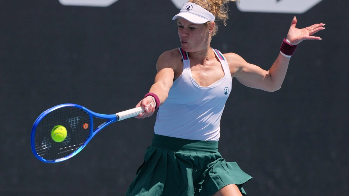 Laura Siegemund musste sich der australischen Qualifikanten Maddison Inglis geschlagen geben. (AP Photo/Dar Yasin)