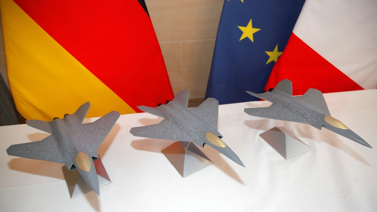 FCAS-Modelle in Paris im Februar 2020