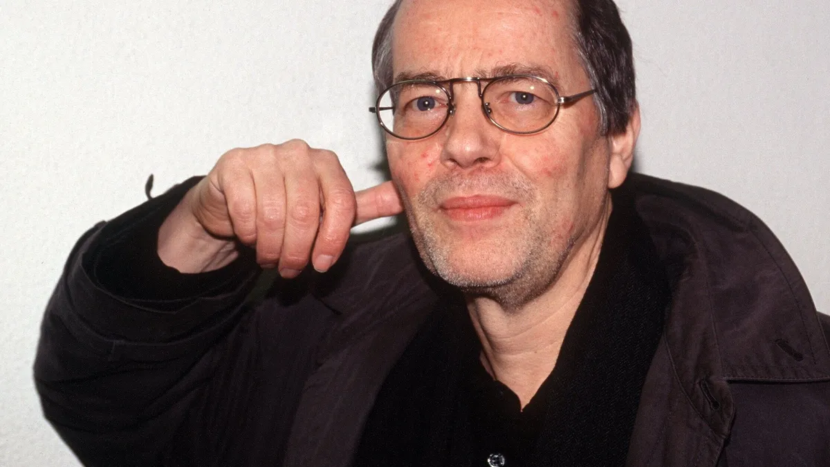 Der Schriftsteller Volker Braun
