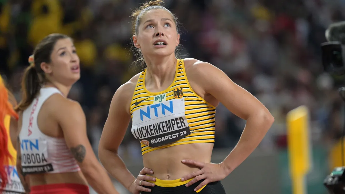 Banger Blick in die Zukunft? Sprinterin Gina Lückenkemper hofft auf erfolgreichere Zeiten.