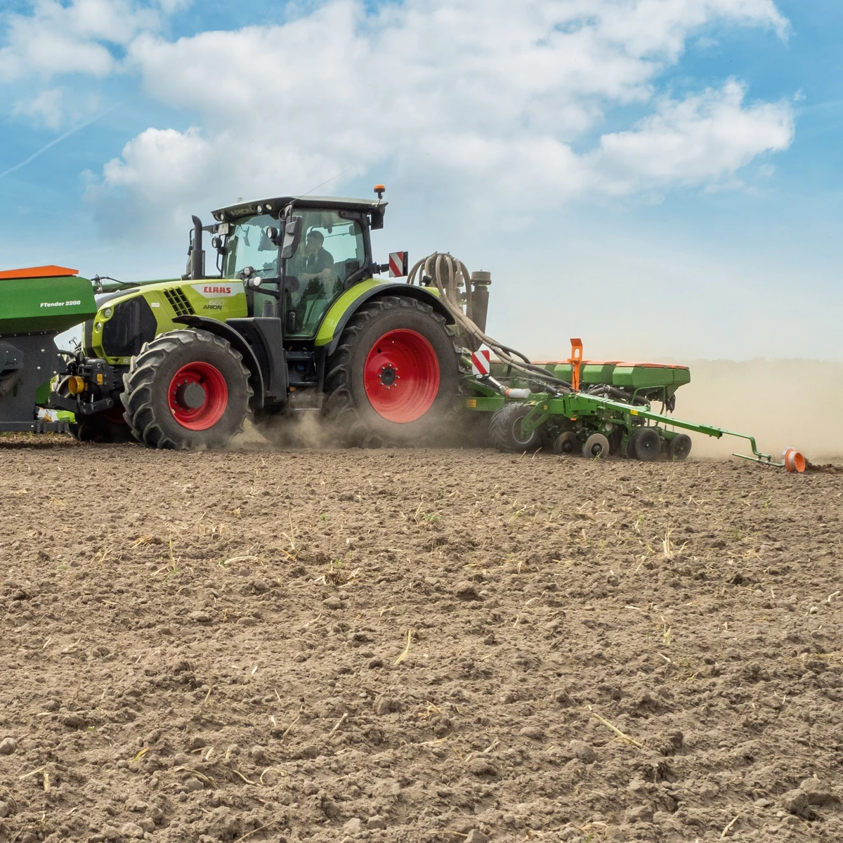 Dnger in der Landwirtschaft: Amazone dngt punktgenau | FAZ