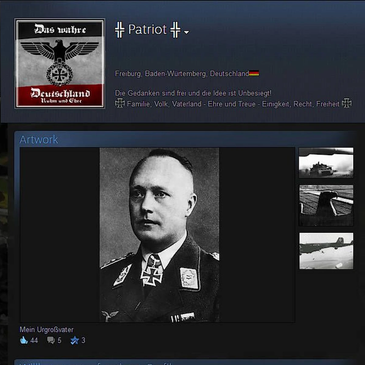 NAHKAMPF Ehre Freiheit Vaterland 【公式通販】
