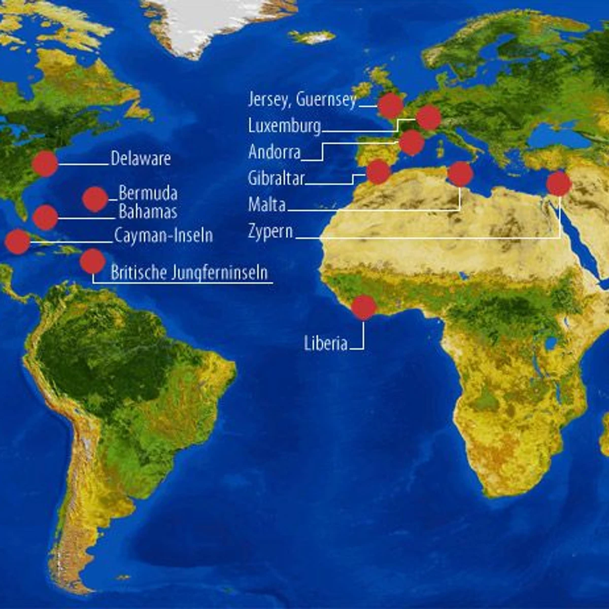 Ein Blick ins Steuerparadies: Wie funktioniert die globale Steuerflucht? |  FAZ