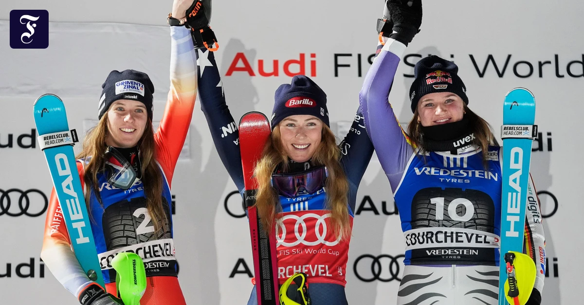 Dritter Platz im Slalom: Emma Aicher beim Ski-Weltcup abermals auf dem Podest
