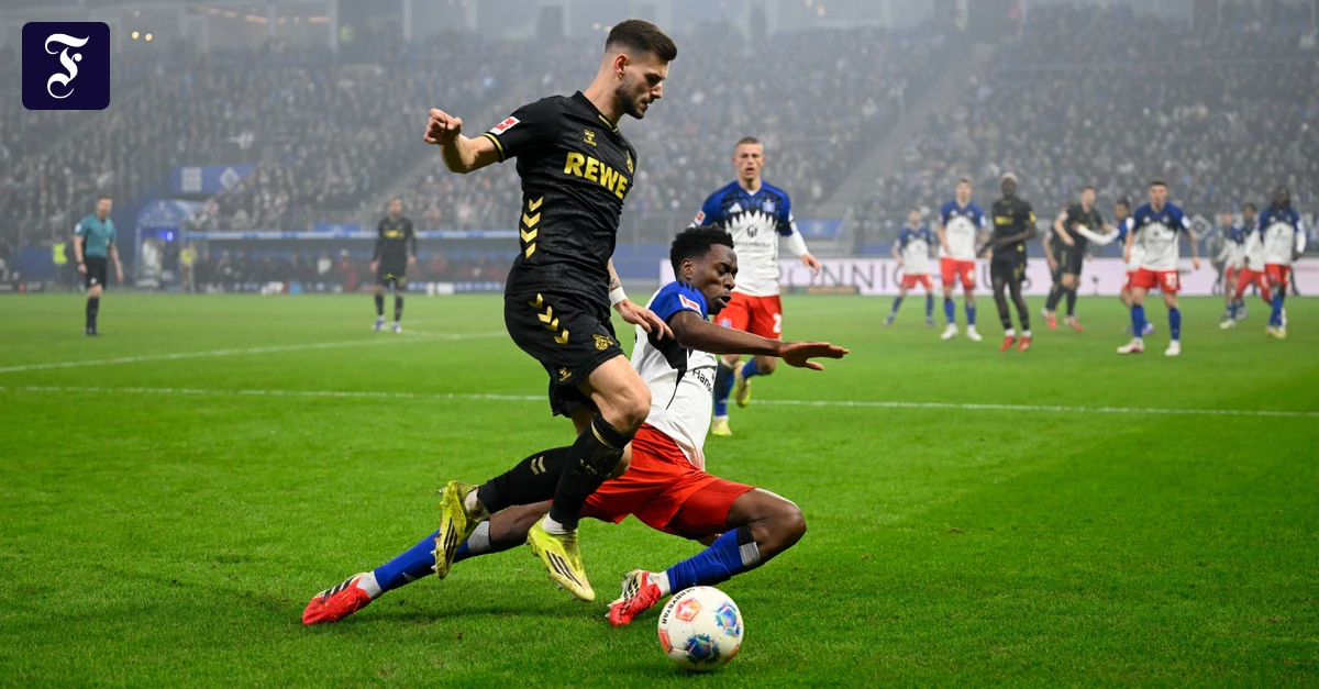 1:1 zwischen HSV und Köln: Ein Traumtor und viel Tristesse