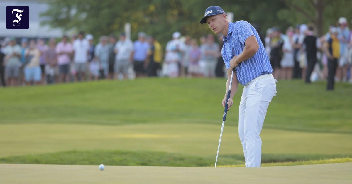 PGA-Championship: Schmid verpasst als Vierter die Golf-Sensation