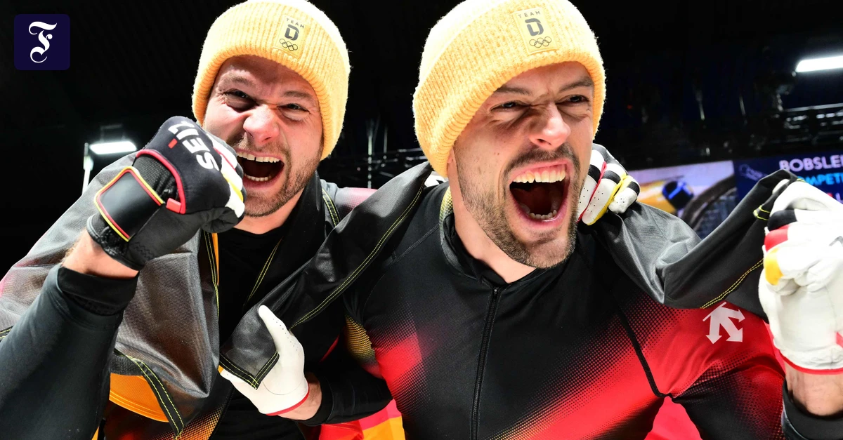 Liveblog Olympia 2026: Lochner rast im Bob zu Gold, auch Silber und Bronze gehen nach Deutschland