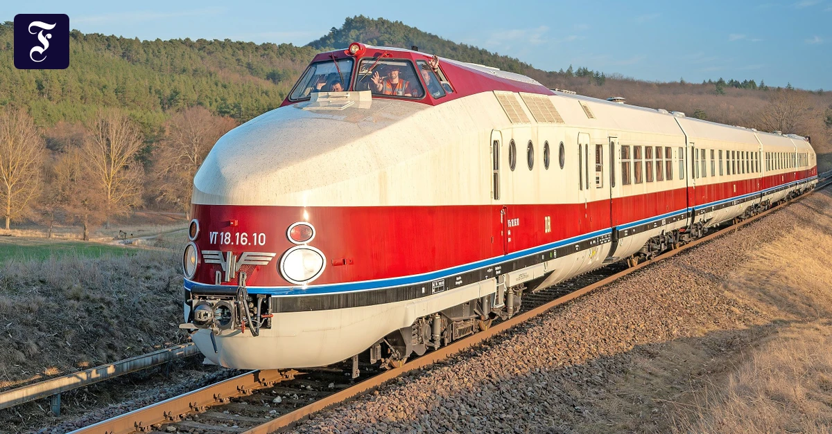 DDR-Schnellzug restauriert: Alle Wege führen nach Vindobona
