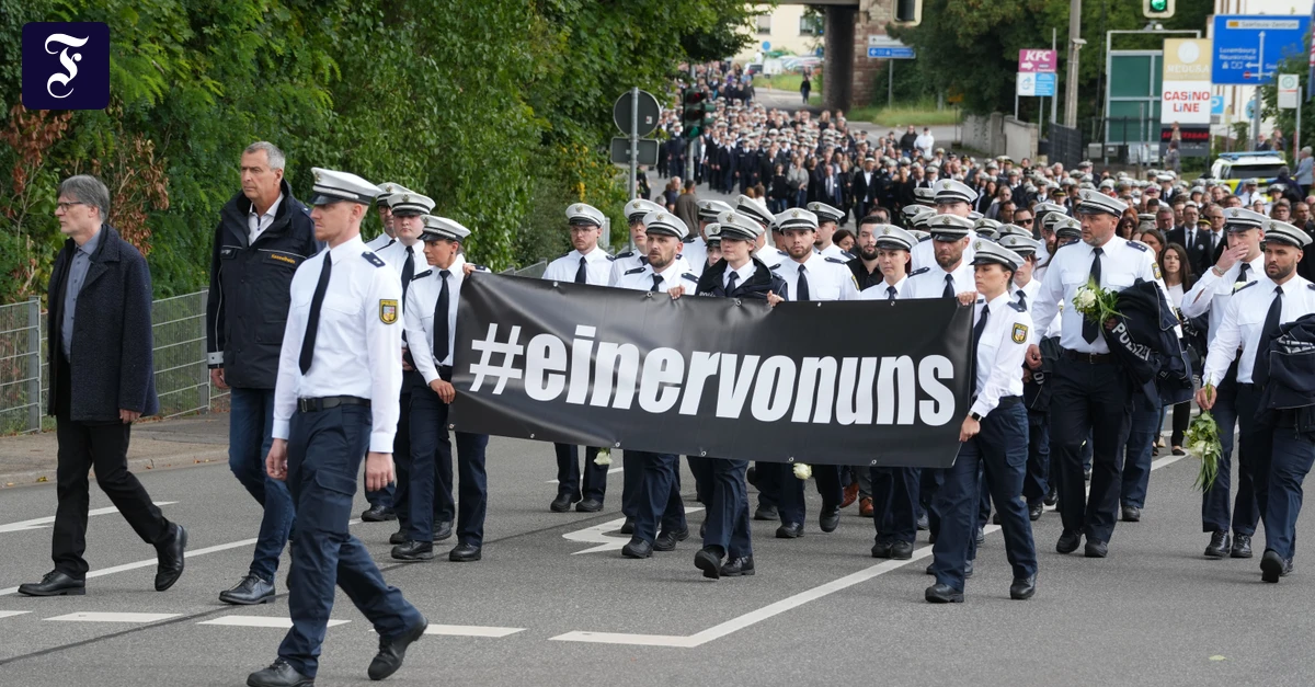 Getöteter Polizist in Völklingen: Er ist umsonst gestorben