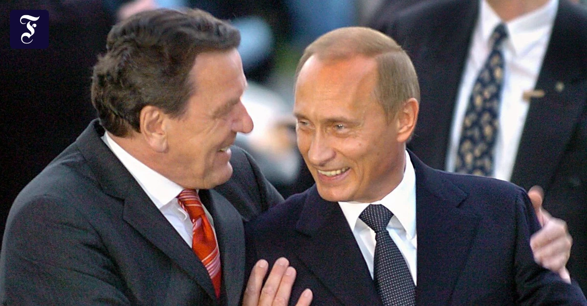 Gerhard Schr&ouml;der: Putins Mann im Ukraine-Konflikt