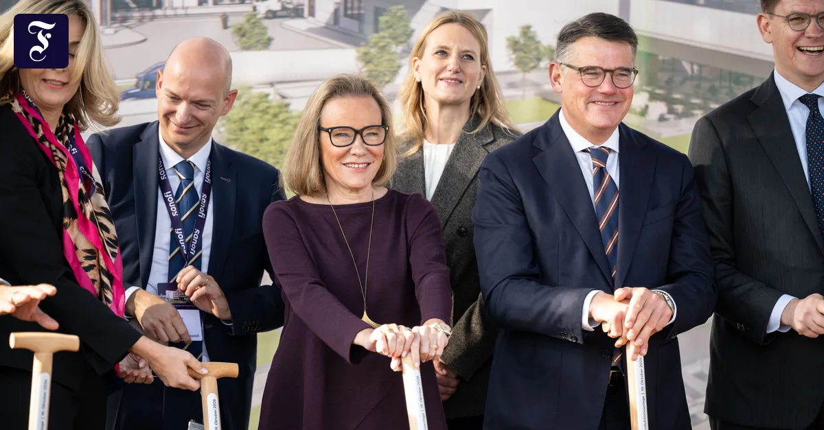 In Frankfurt: Sanofi legt Grundstein für größte Insulinanlage Europas
