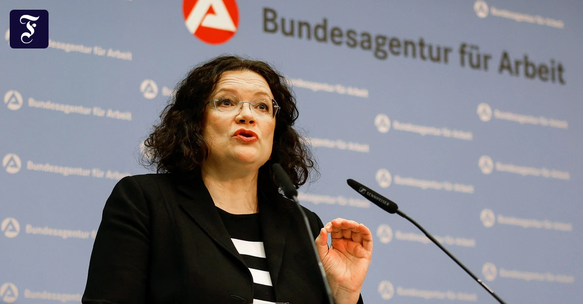 Drei Millionen Arbeitslose: Nahles: „Die Situation ist ungemütlicher geworden“