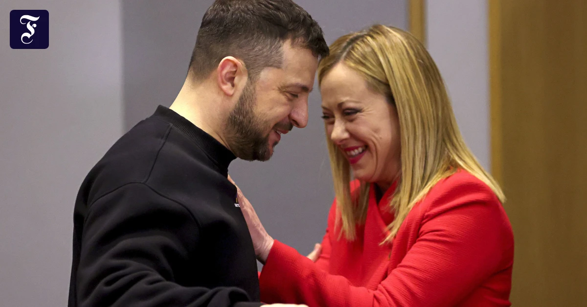 Meloni erwägt Lieferung von Kampfflugzeugen an die Ukraine