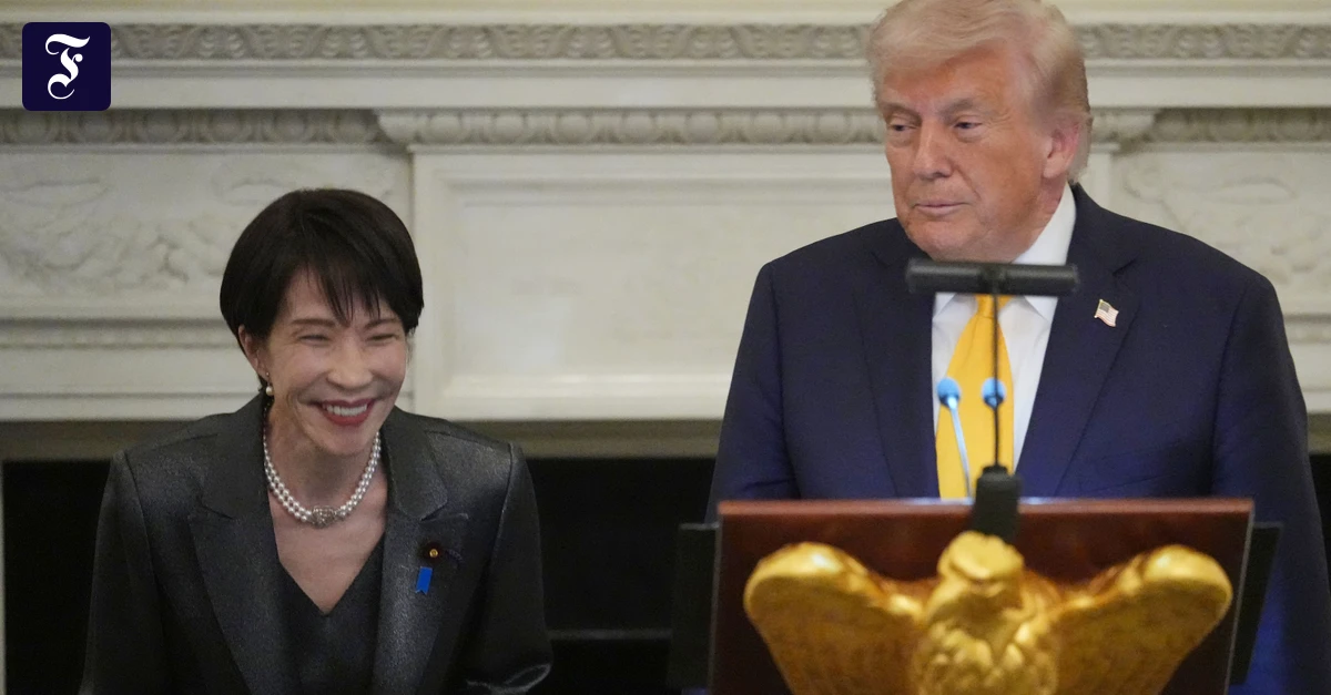 Treffen mit Takaichi: Wie Trump Japan in den Irankrieg drängen will